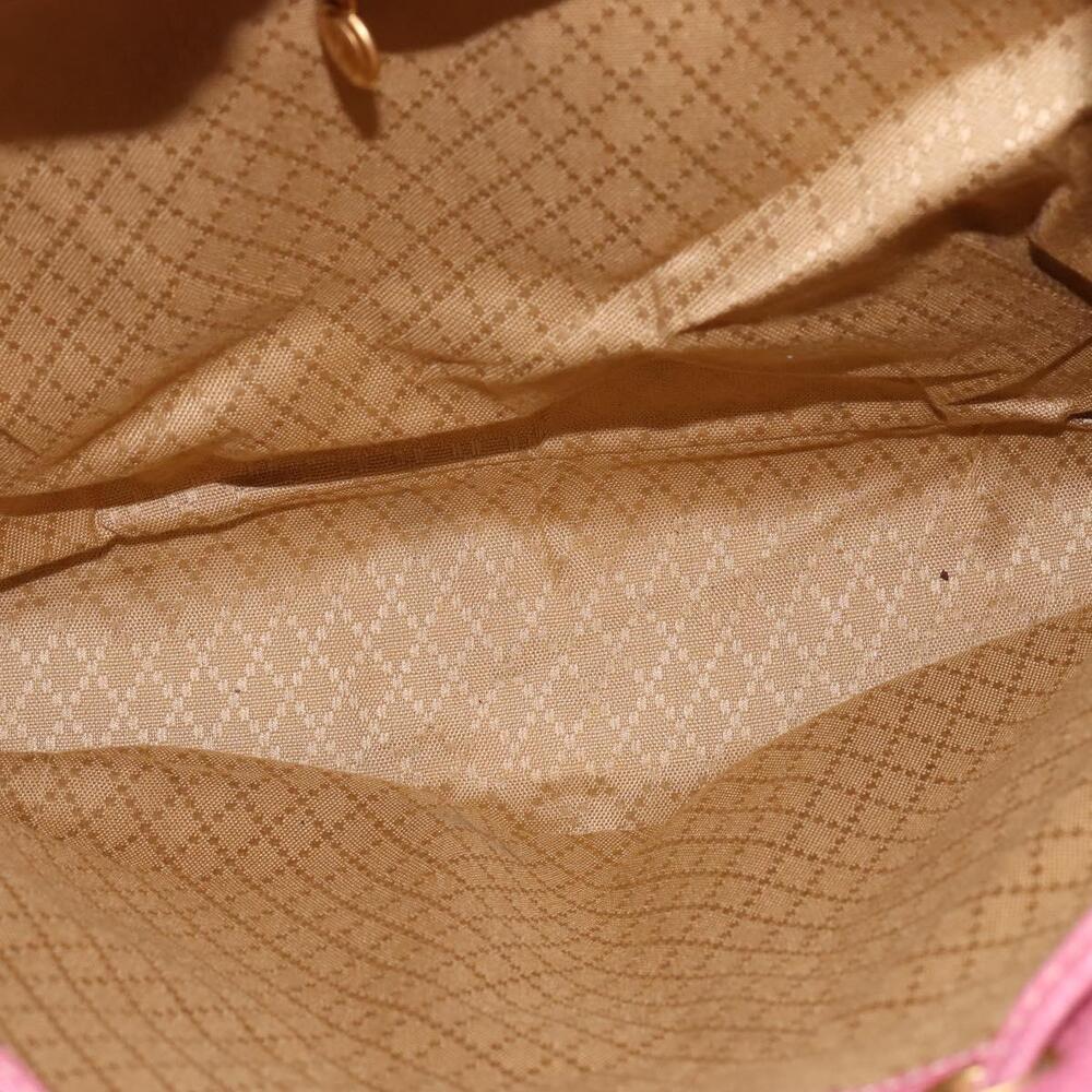 GUCCI Backpack Suede Pink Gold 003 2058 0016 Auth 144974 - Picture 11 of 16